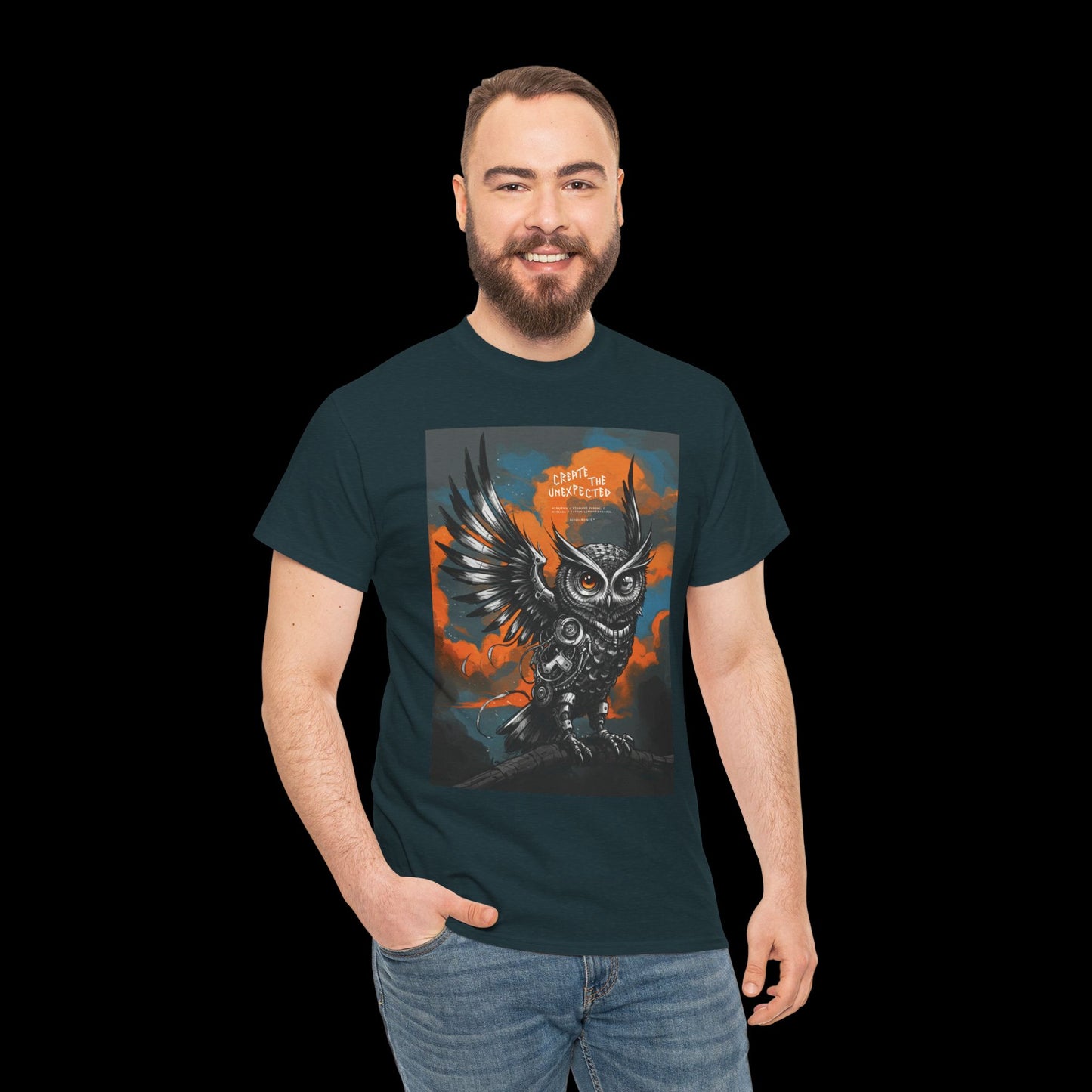 OWL - Unisex Heavy Cotton Tee