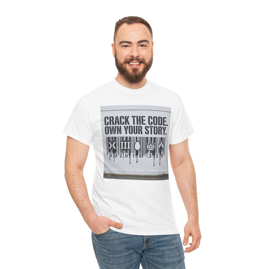 T-Shirt - Code Bar Crack Design