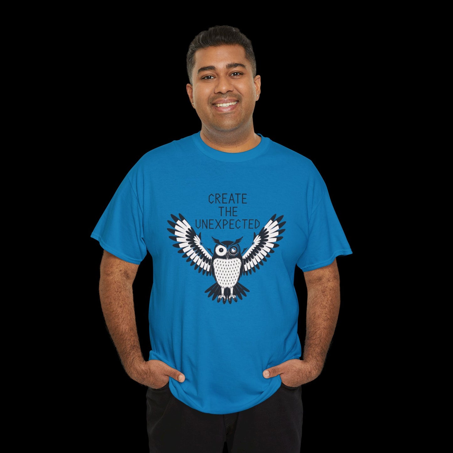 Owl Unisex Tee - 'Created the Unexpected' Design