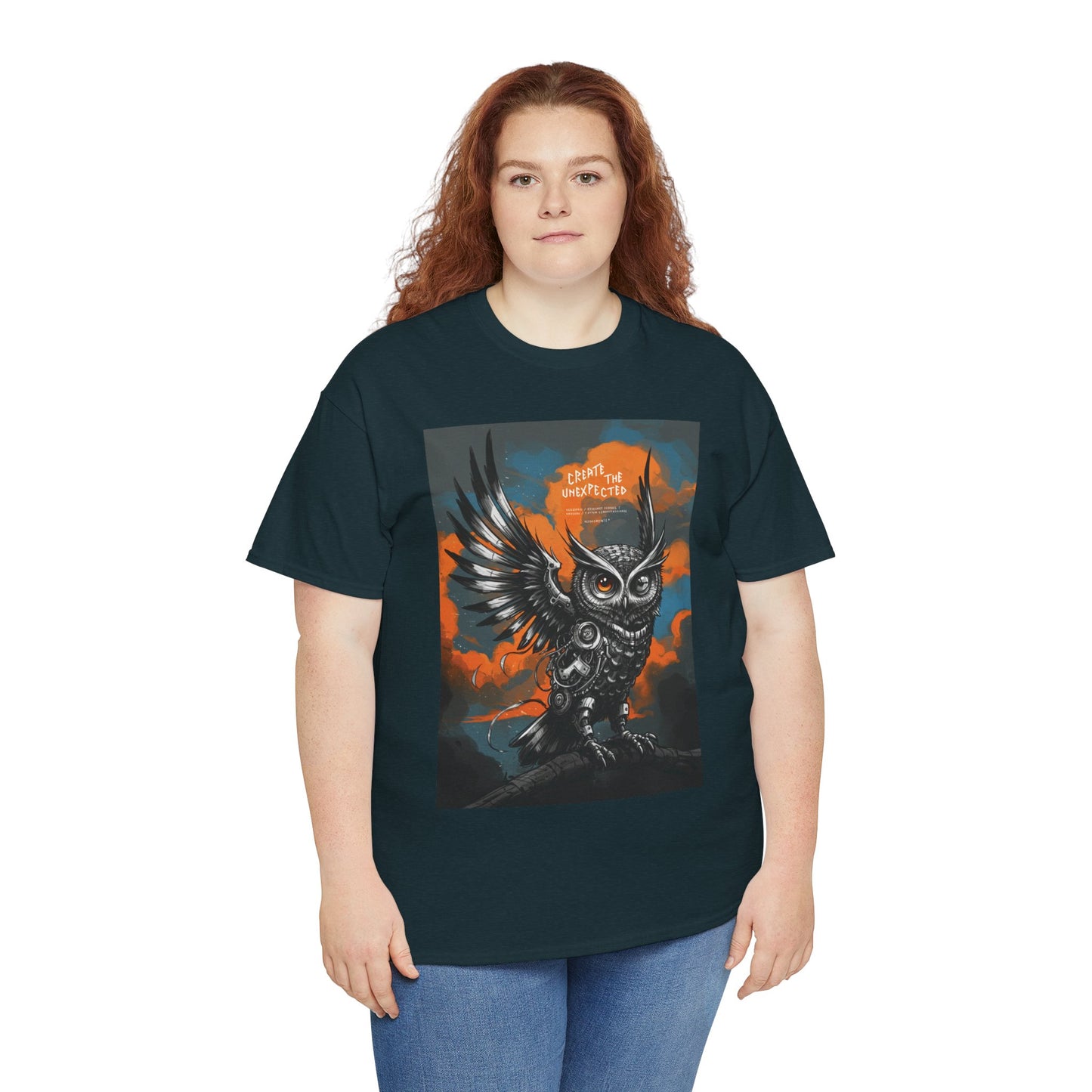 OWL - Unisex Heavy Cotton Tee