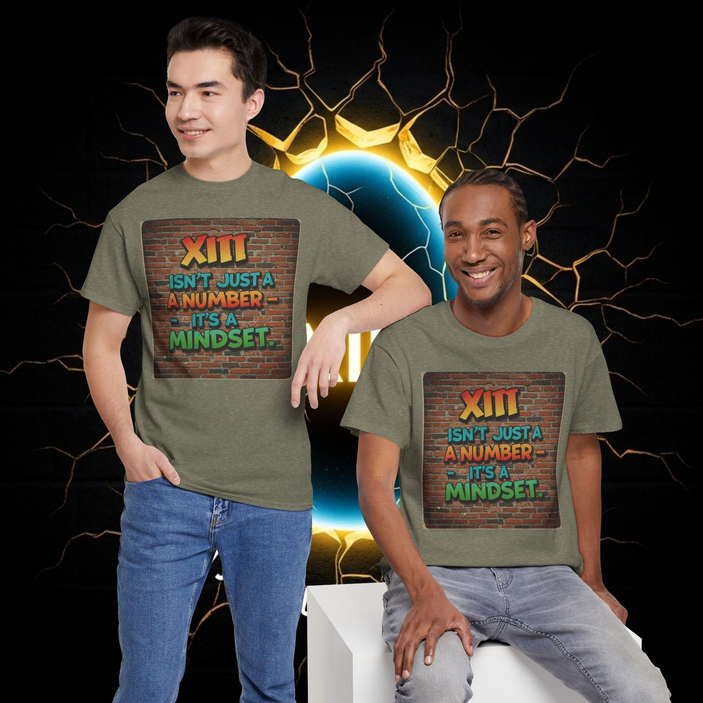 XIII is not a number - MINDSET Unisex Heavy Cotton