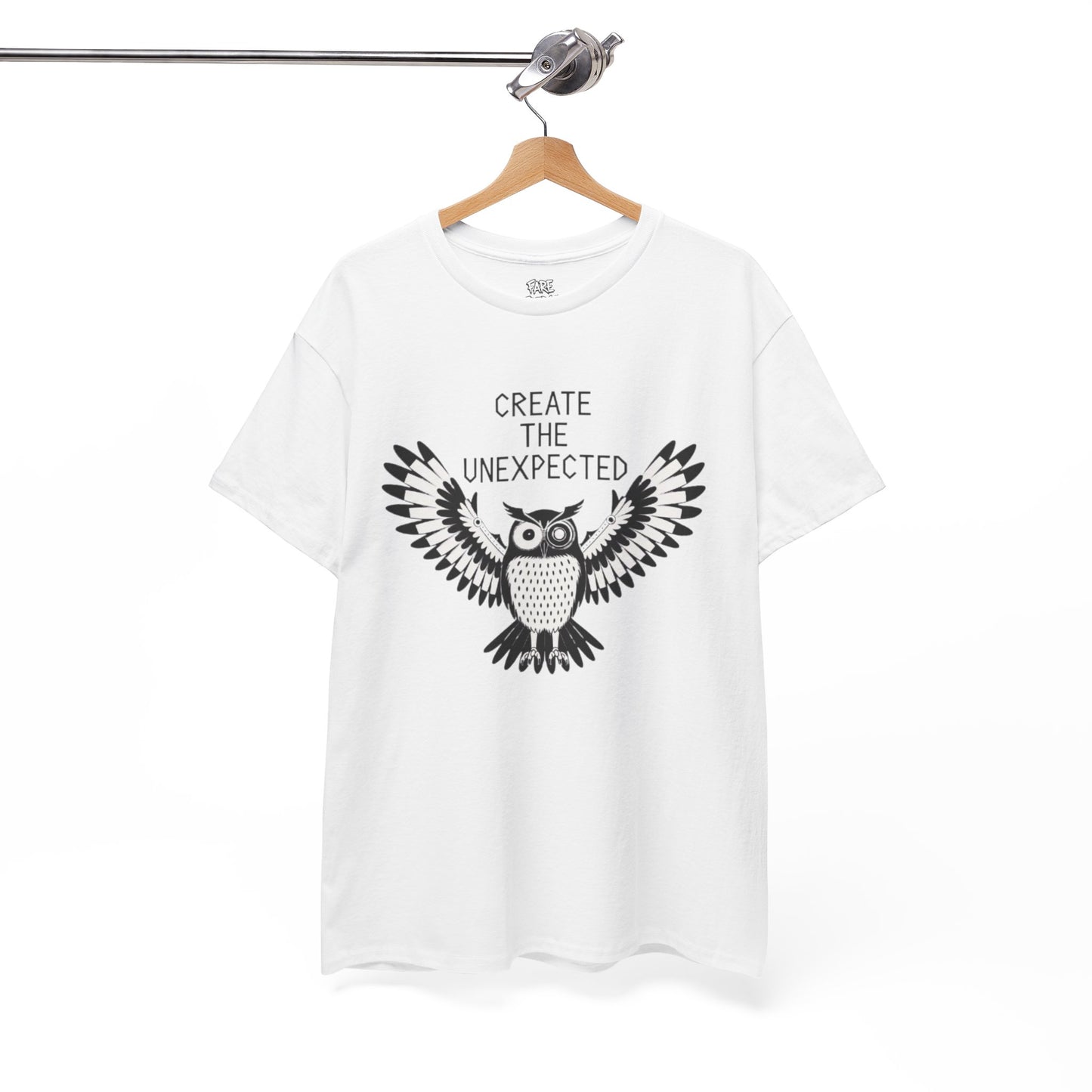 Owl Unisex Tee - 'Created the Unexpected' Design