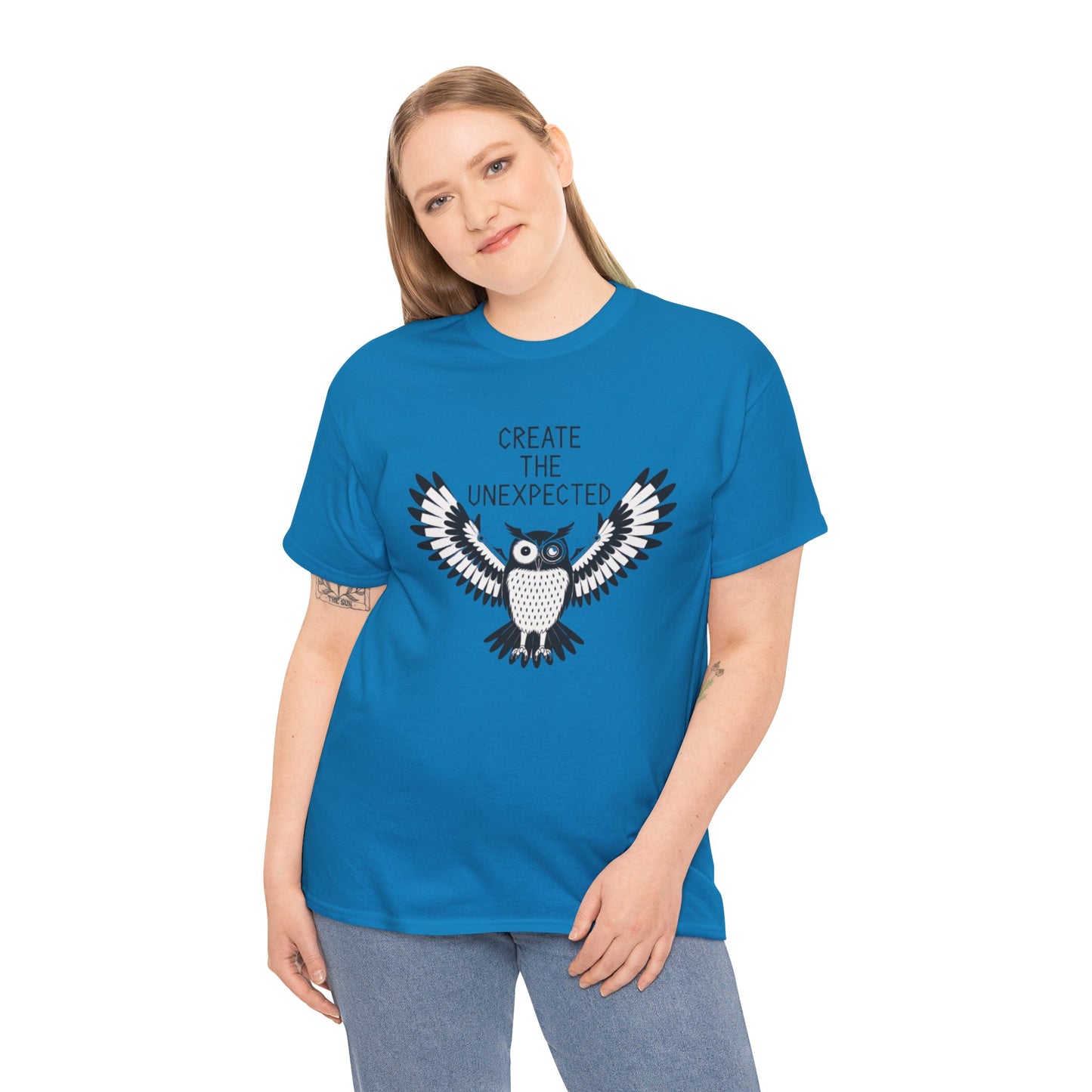 Owl Unisex Tee - 'Created the Unexpected' Design