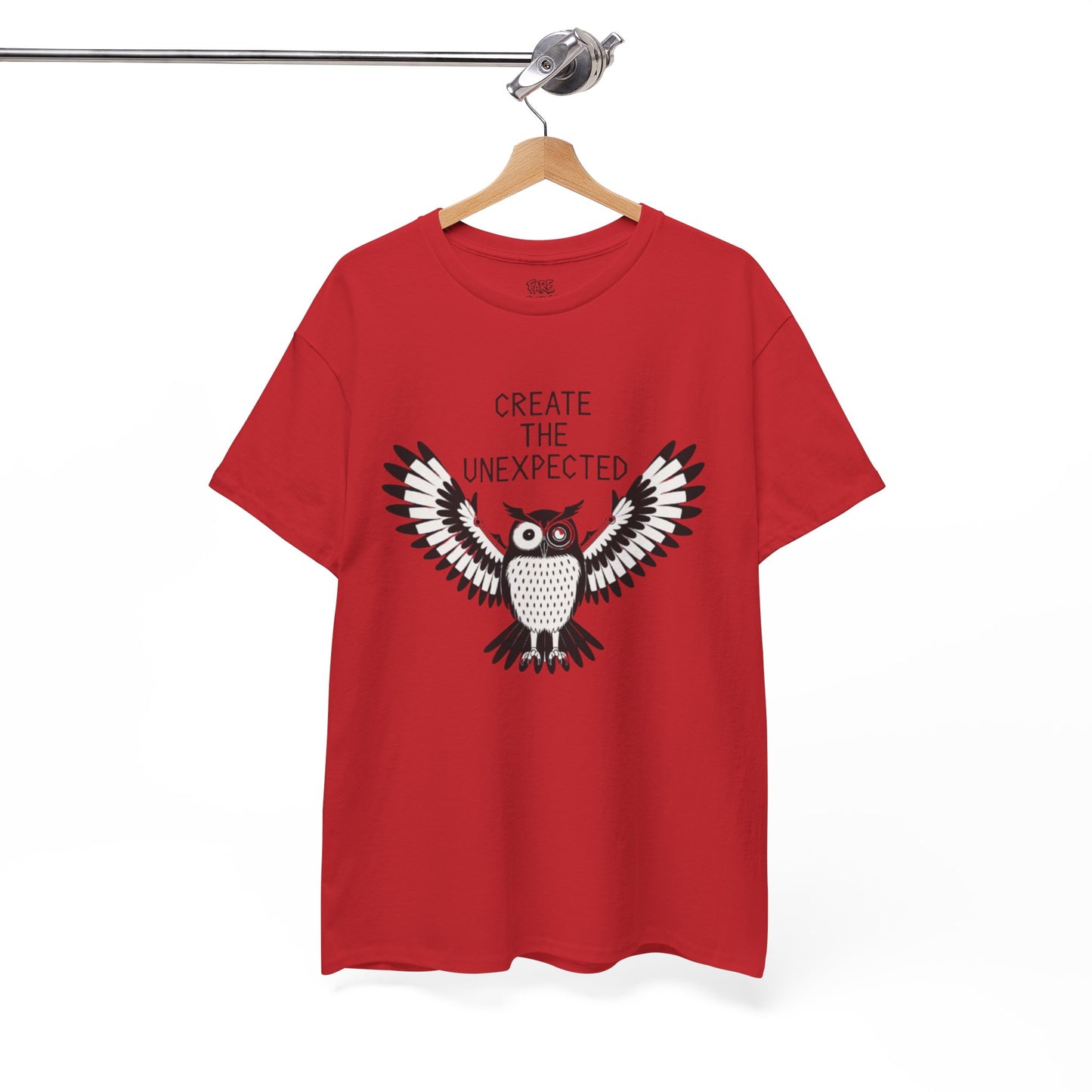 Owl Unisex Tee - 'Created the Unexpected' Design