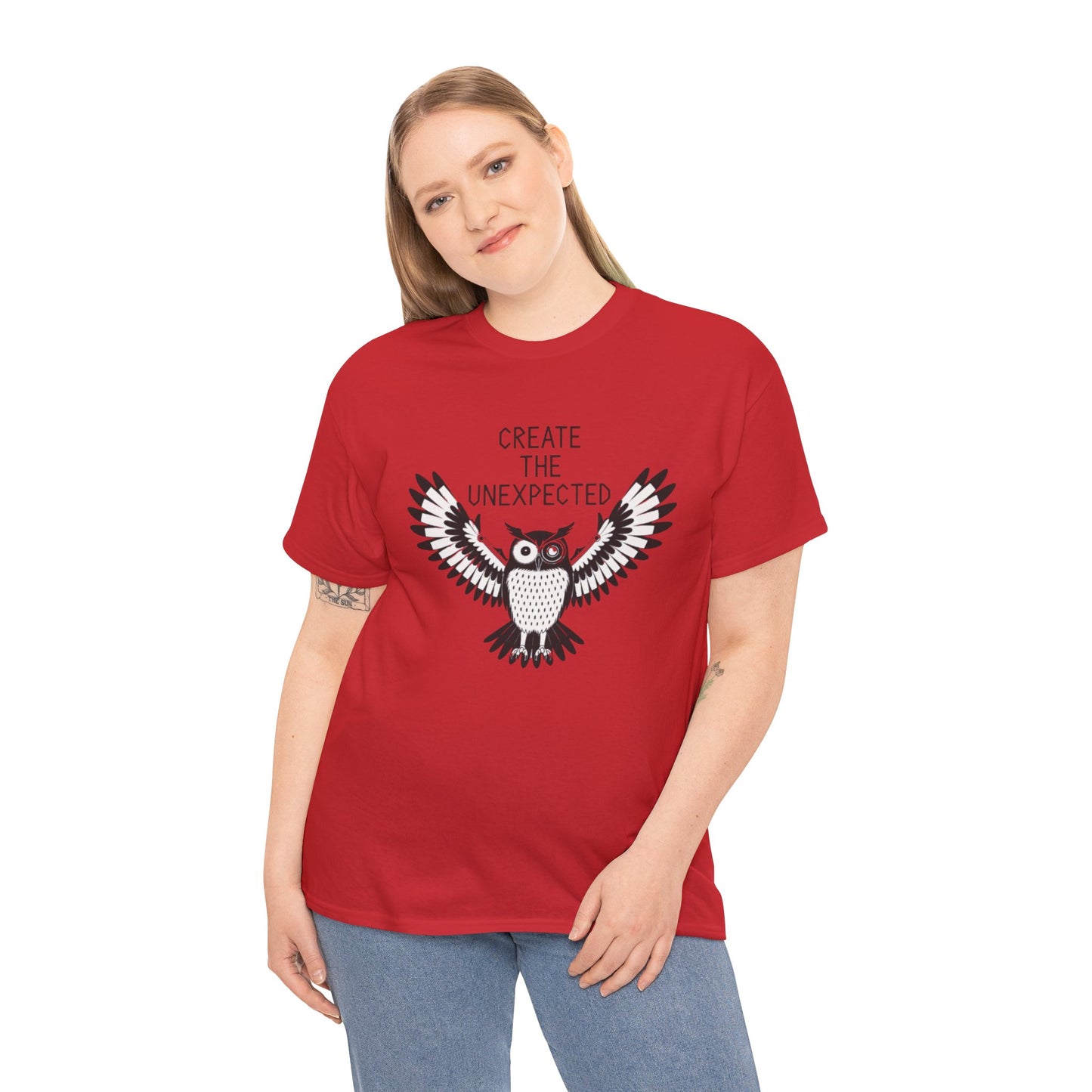 Owl Unisex Tee - 'Created the Unexpected' Design